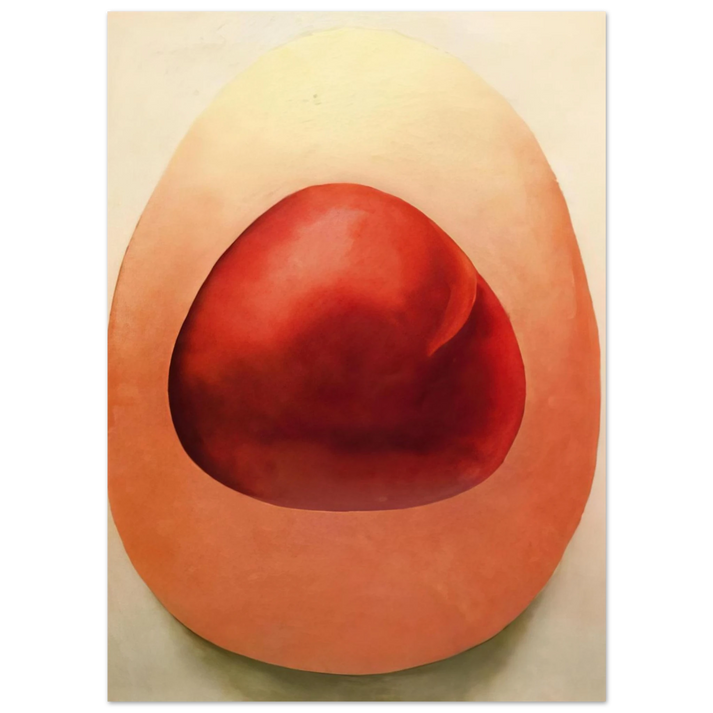 Georgia O'Keeffe - Red and Pink Rocks Fine Art Poster