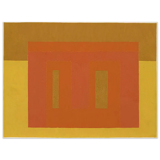 Josef Albers - VARIANT ADOBE SOUTHERN CLIMATE 1948 Fine Art Poster - Default Title