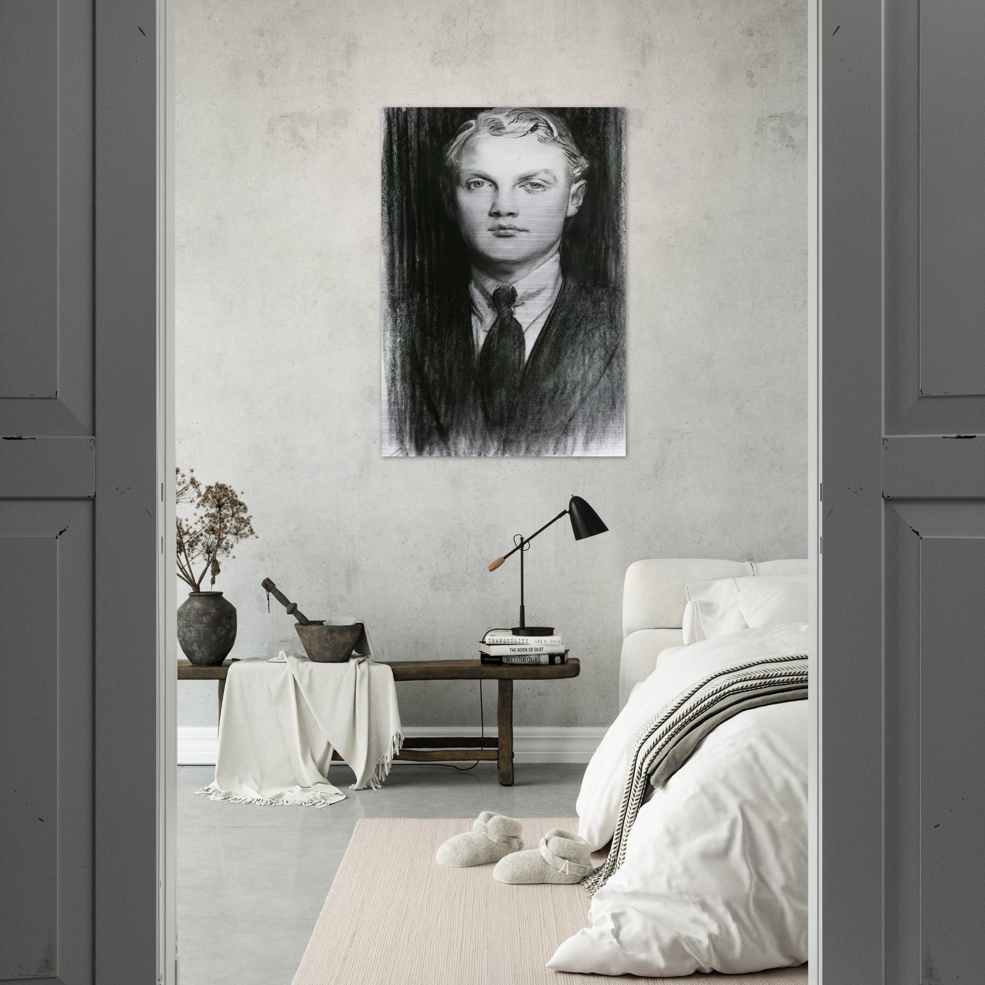 Sir William Hedworth Williamson - John Singer Sargent Brushed Aluminum Print - 70x100 cm / 28x40 inches | John Singer Sargent Aluminum Print | John Singer Sargent Prints