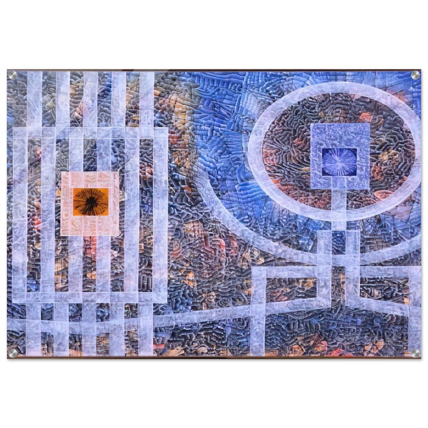 Exile - 1974 - Jimmy Ernst Acrylic Print - 70x100 cm / 28x40″ inches | Jimmy Ernst Wall Art | Jimmy Ernst Prints