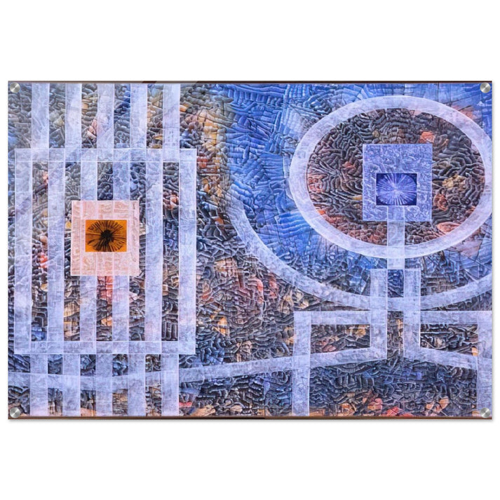 Exile - 1974 - Jimmy Ernst Acrylic Print - 70x100 cm / 28x40″ inches | Jimmy Ernst Wall Art | Jimmy Ernst Prints