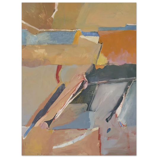 Richard Diebenkorn - Berkeley #8 Fine Art Poster - Default Title