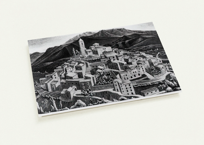 ESCHER (11) By MC Escher Pack of 10 Post Cards | MC Escher Post Cards | A6 (10.5 x 14.8 cm) - 4.1 x 5.8 inches