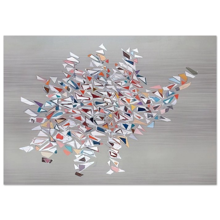 Untitled - 1996 - Robert Goodnough Brushed Aluminum Print - 70x100 cm / 28x40 inches | Robert Goodnough Aluminum Print | Robert Goodnough Prints