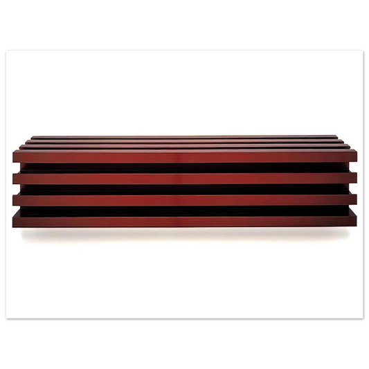 Donald Judd - Untitled Aluminum - 1991 Fine Art Poster - Default Title