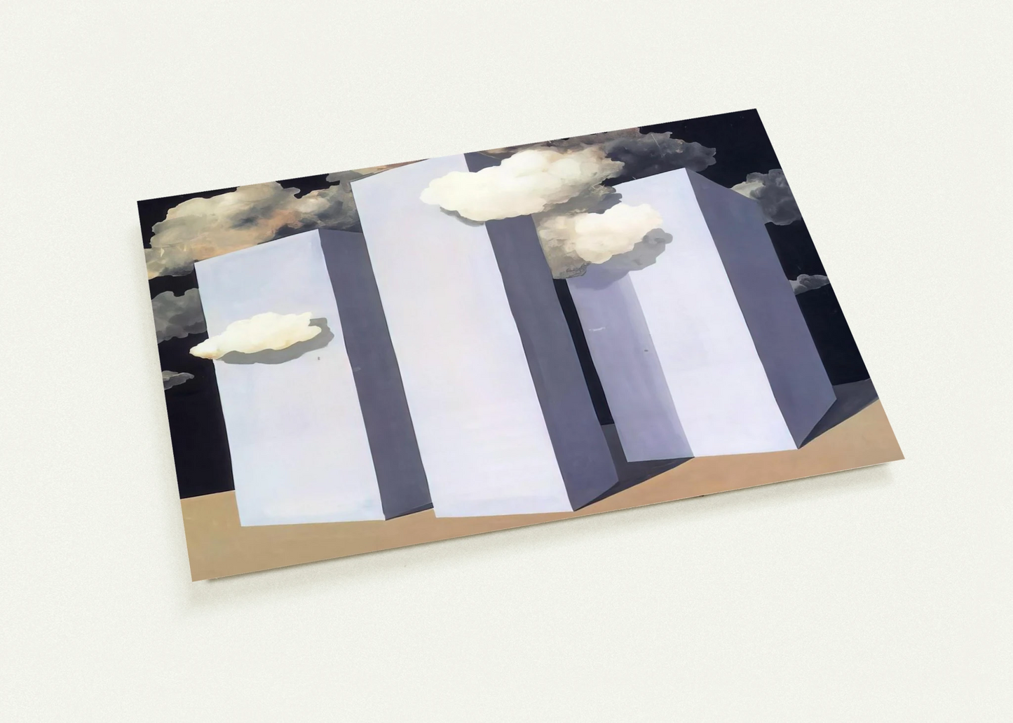 A STORM 1932 By Rene Magritte Pack of 10 Post Cards | Rene Magritte Post Cards | A6 (10.5 x 14.8 cm) - 4.1 x 5.8 inches