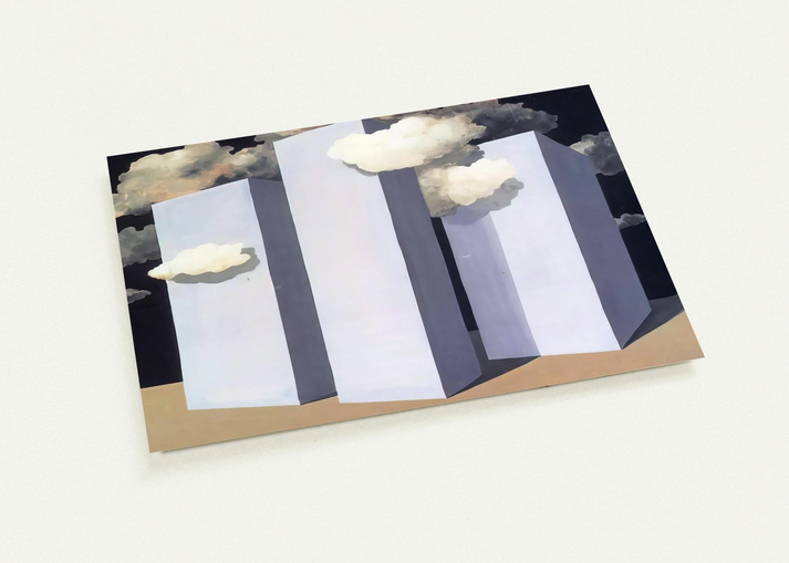 A STORM 1932 By Rene Magritte Pack of 10 Post Cards | Rene Magritte Post Cards | A6 (10.5 x 14.8 cm) - 4.1 x 5.8 inches