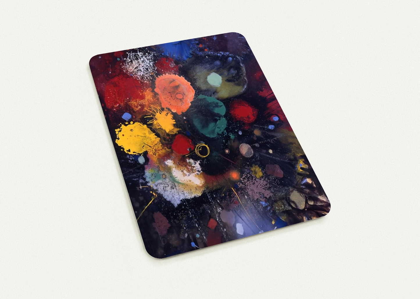 Flowers No. 5 - 1975 By Gebre Kristos Desta Pack of 10 Post Cards | Gebre Kristos Desta Post Cards | A6 (10.5 x 14.8 cm) - 4.1 x 5.8 inches