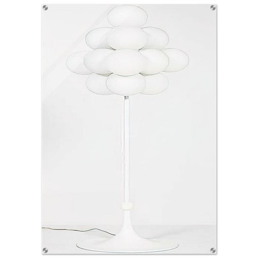 Floor Lamp - 1960 - Max Bill Acrylic Print - 70x100 cm / 28x40″ inches | Max Bill Wall Art | Max Bill Prints