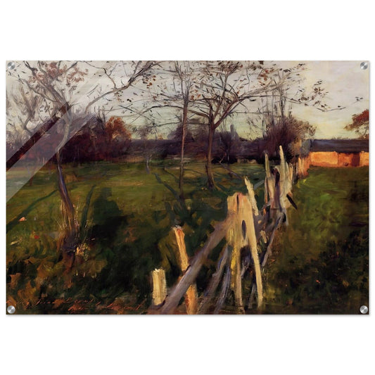Home Fields - John Singer Sargent Acrylic Print - 70x100 cm / 28x40″ inches