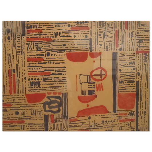 Bice Lazzari - L-11 - 1950 Fine Art Poster - Default Title