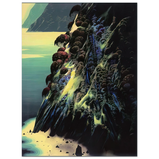 Eyvind Earle - Big Sur Poem Fine Art Poster - Default Title