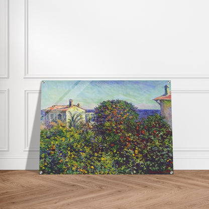 Bordighera, the House of Gardener - claude monet Acrylic Print - 70x100 cm / 28x40″ inches