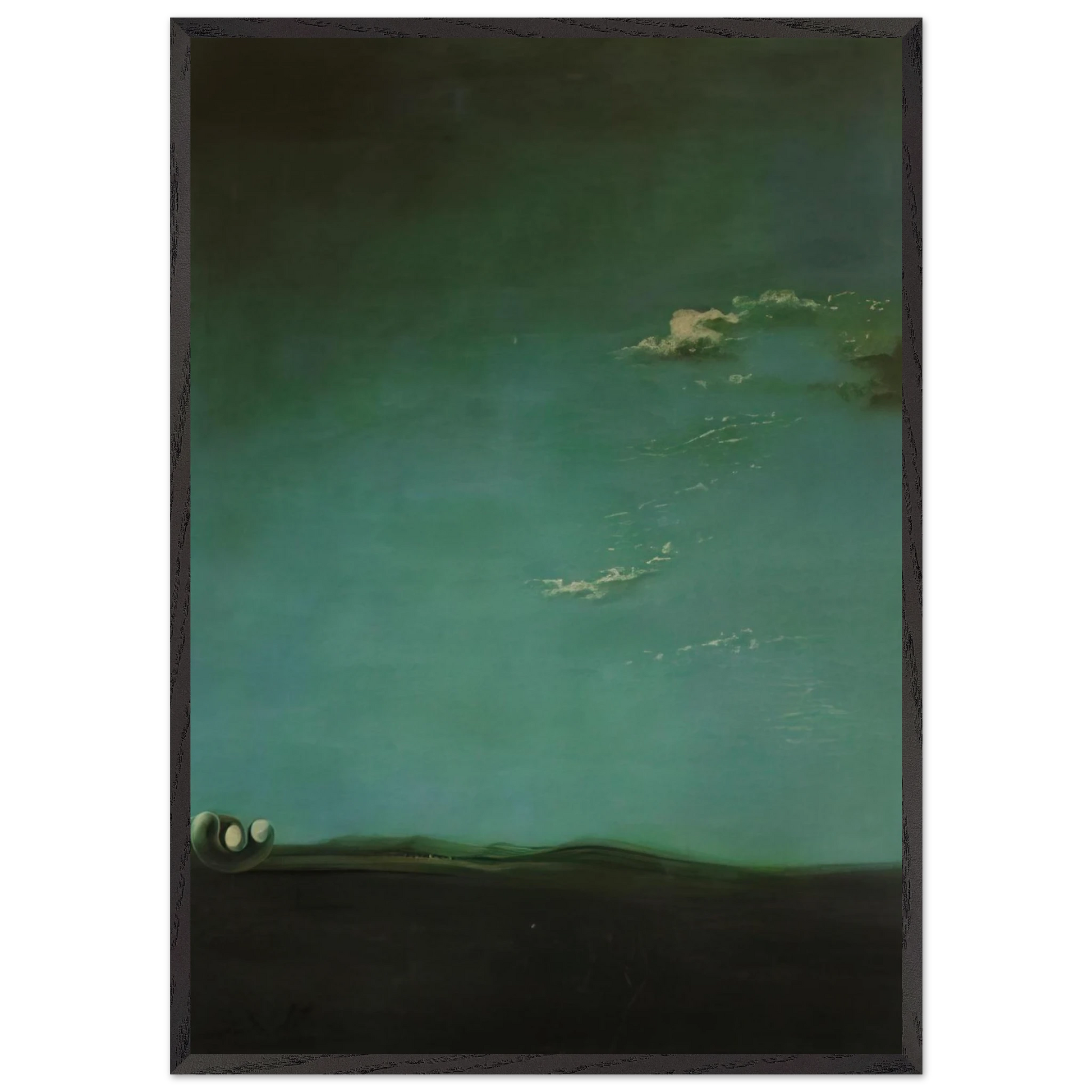 HYPNAGOGIC MONUMENT - Salvador Dali Framed Art Print – Black Wooden Frame - Default Title - -Framed Art Print