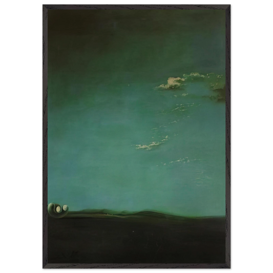 HYPNAGOGIC MONUMENT - Salvador Dali Framed Art Print – Black Wooden Frame - Default Title - -Framed Art Print