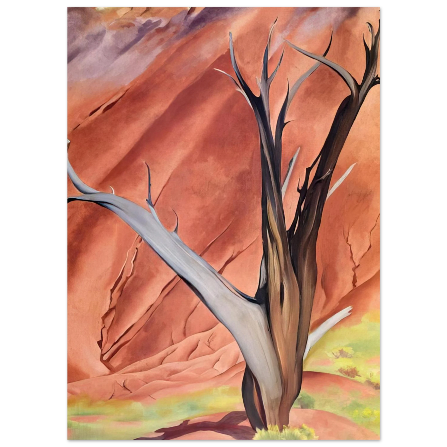Georgia O'Keeffe - Geralds Tree Fine Art Poster - 40x60 cm / 16x24 inches
