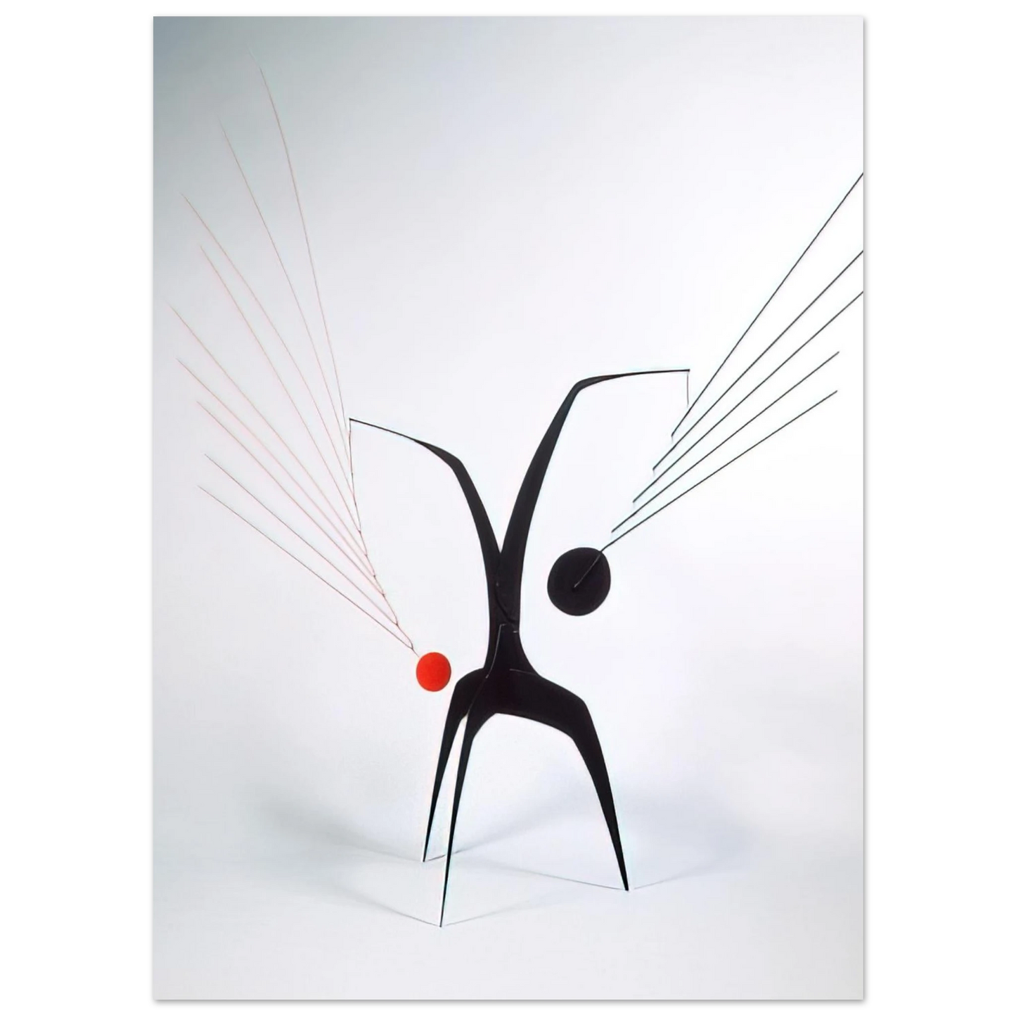 Alexander Calder - UN EFFET DU JAPONAIS 1941 Fine Art Poster - 75x100 cm / 30x40 inches