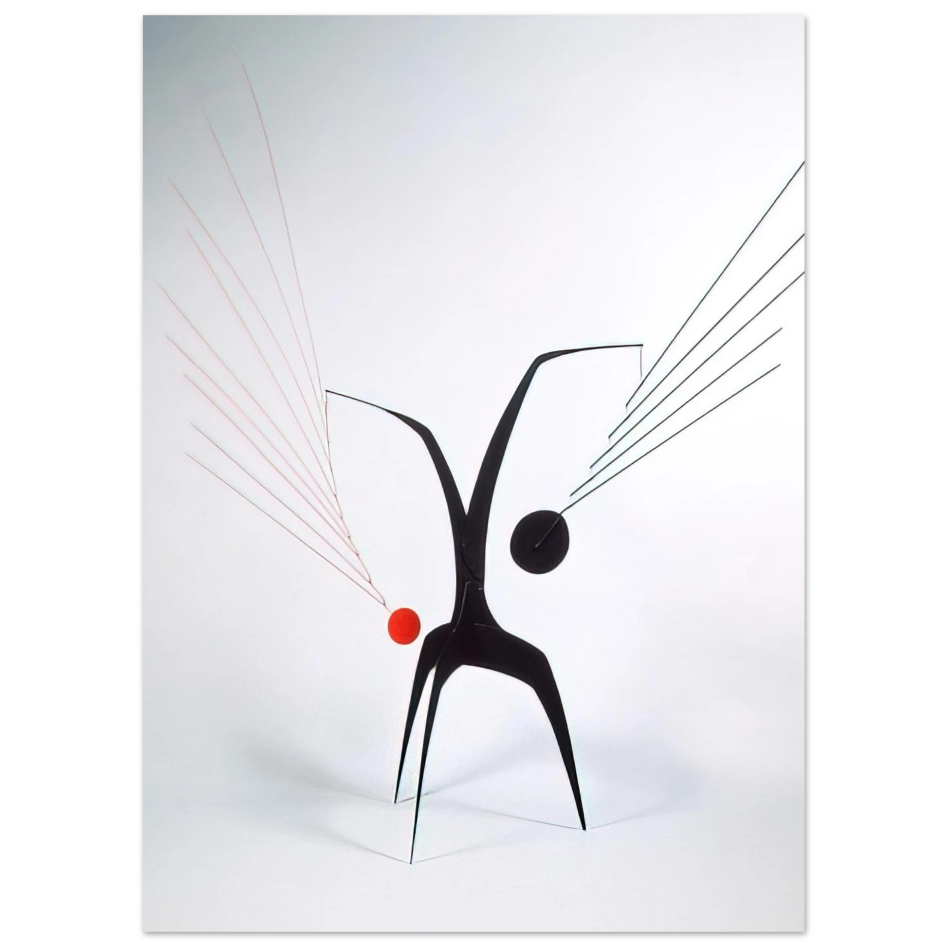 Alexander Calder - UN EFFET DU JAPONAIS 1941 Fine Art Poster - 75x100 cm / 30x40 inches