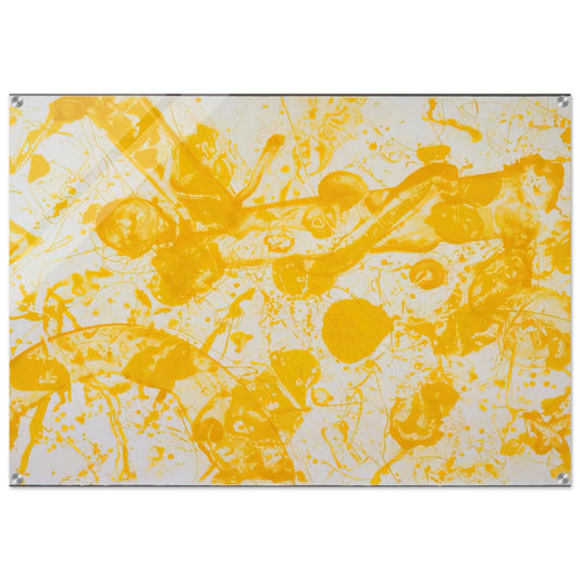 Beaudelaire - Sam Francis Acrylic Print - 70x100 cm / 28x40″ inches