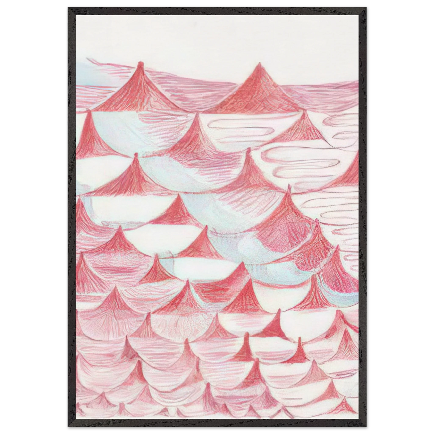 UNTITLED 1995 5 - Louise Bourgeois Framed Art Print – Black Wooden Frame - Default Title - -Framed Art Print