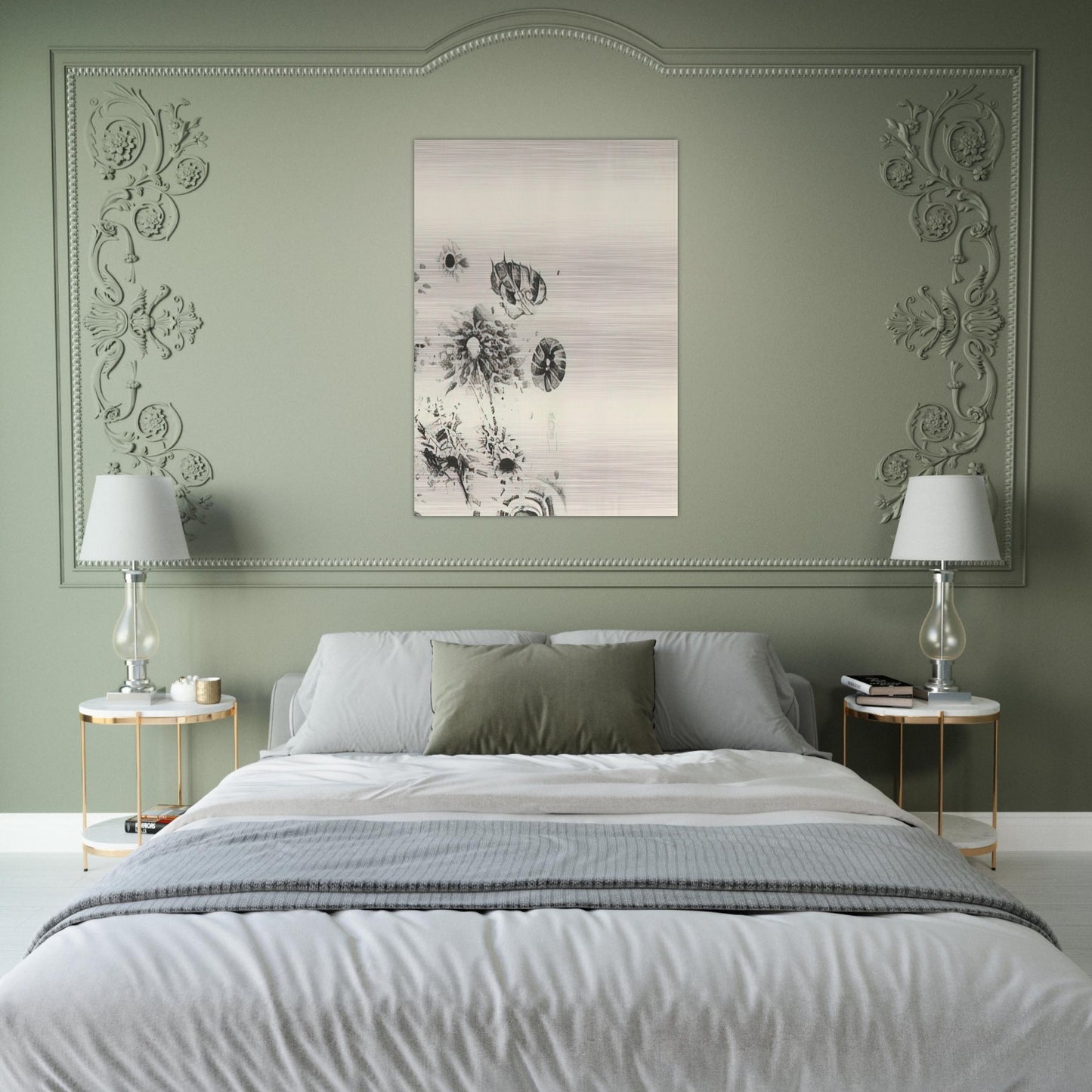 FIRST STONE 1962 - Lee Bontecou Brushed Aluminum Print - 70x100 cm / 28x40 inches | Lee Bontecou Aluminum Print | Lee Bontecou Prints