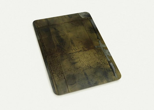 GREY OCHRE 1958 By Antoni Tapies Pack of 10 Post Cards | Antoni Tapies Post Cards | A6 (10.5 x 14.8 cm) - 4.1 x 5.8 inches