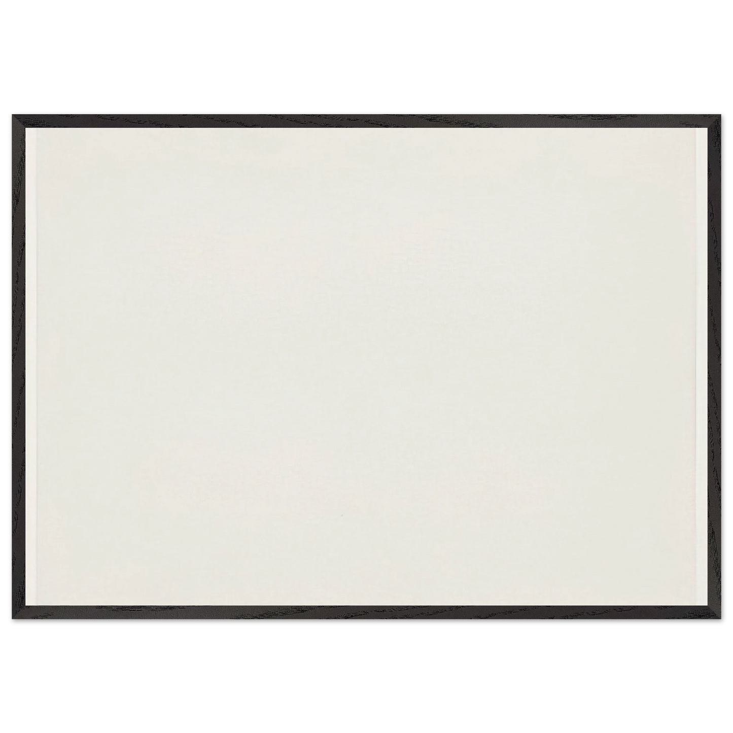 White N1 - Ellsworth Kelly Framed Art Print – Black Wooden Frame - Default Title - -Framed Art Print