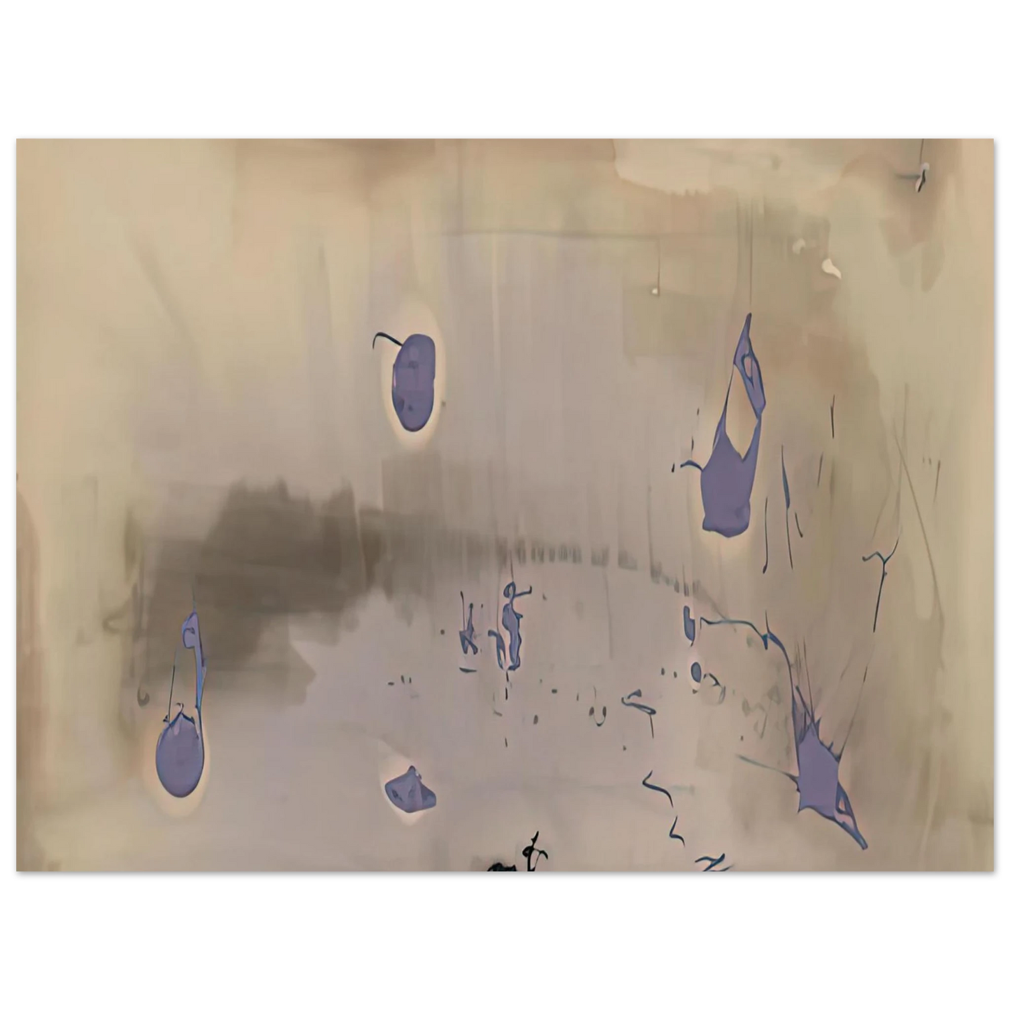 Helen Frankenthaler - Sacrifice Decision, 1981- Wall Art - 21x29.7 cm / 8x12" - Fine Art Poster - -