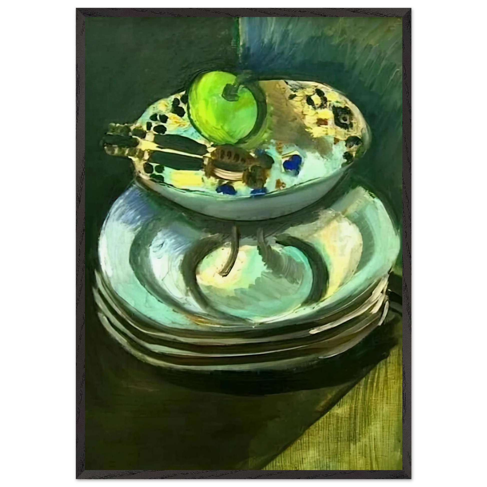 STILL LIFE WITH NUTCRACKER 1916 - Henri Matisse Framed Art Print – Black Wooden Frame - Default Title - -Framed Art Print