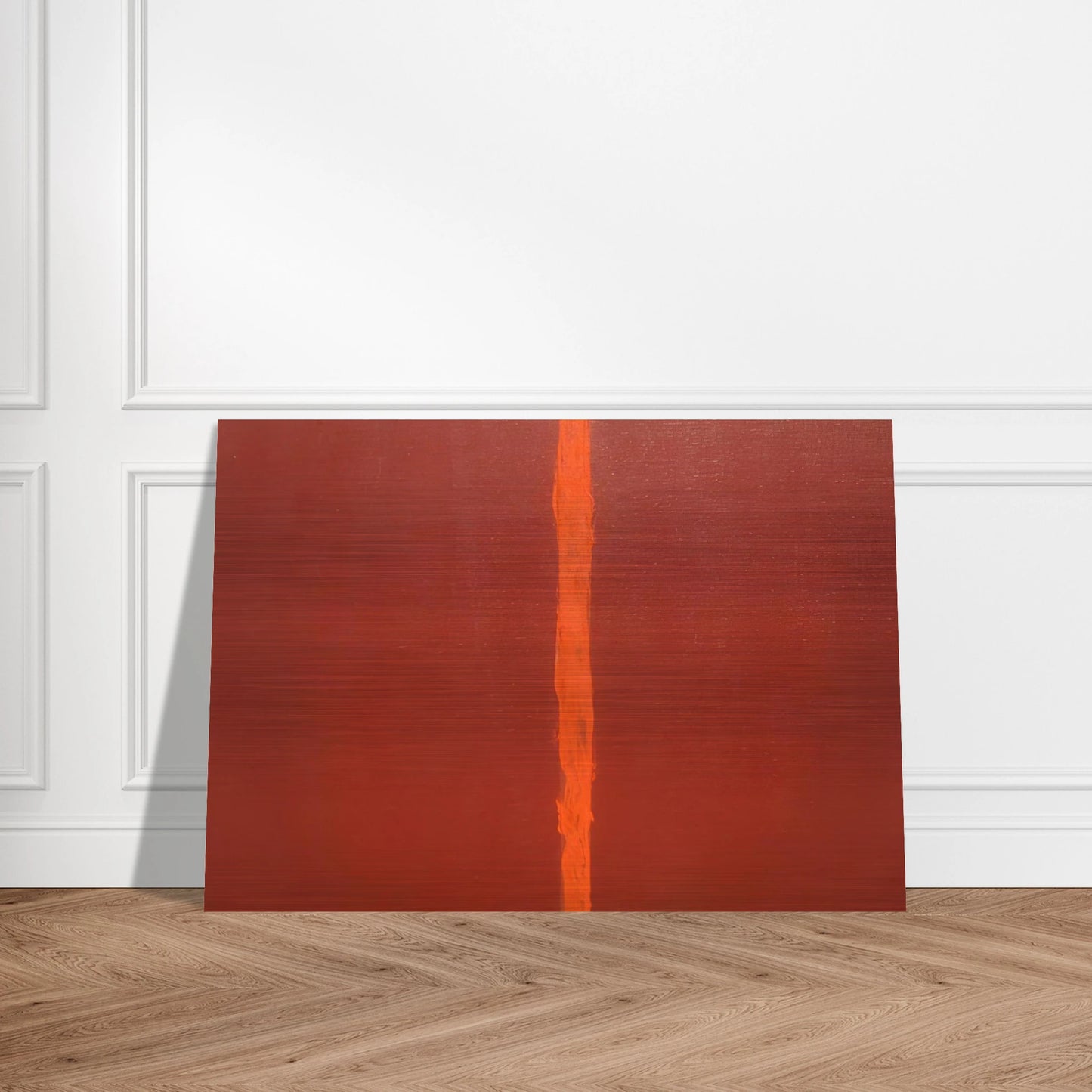 Onement III - Barnett Newman Brushed Aluminum Print - 70x100 cm / 28x40 inches | Barnett Newman Aluminum Print | Barnett Newman Prints