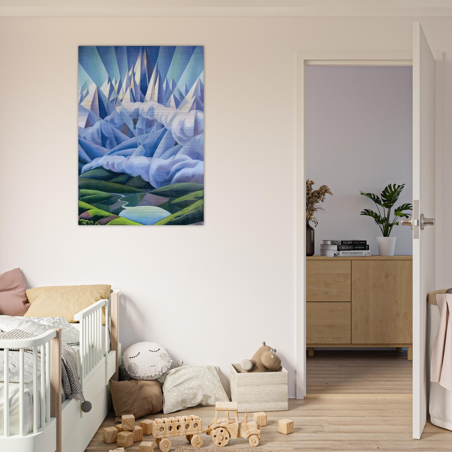 Forme ascenzionali o Forze ascenzionali - 1930 - Gerardo Dottori Brushed Aluminum Print - 70x100 cm / 28x40 inches | Gerardo Dottori Aluminum Print | Gerardo Dottori Prints