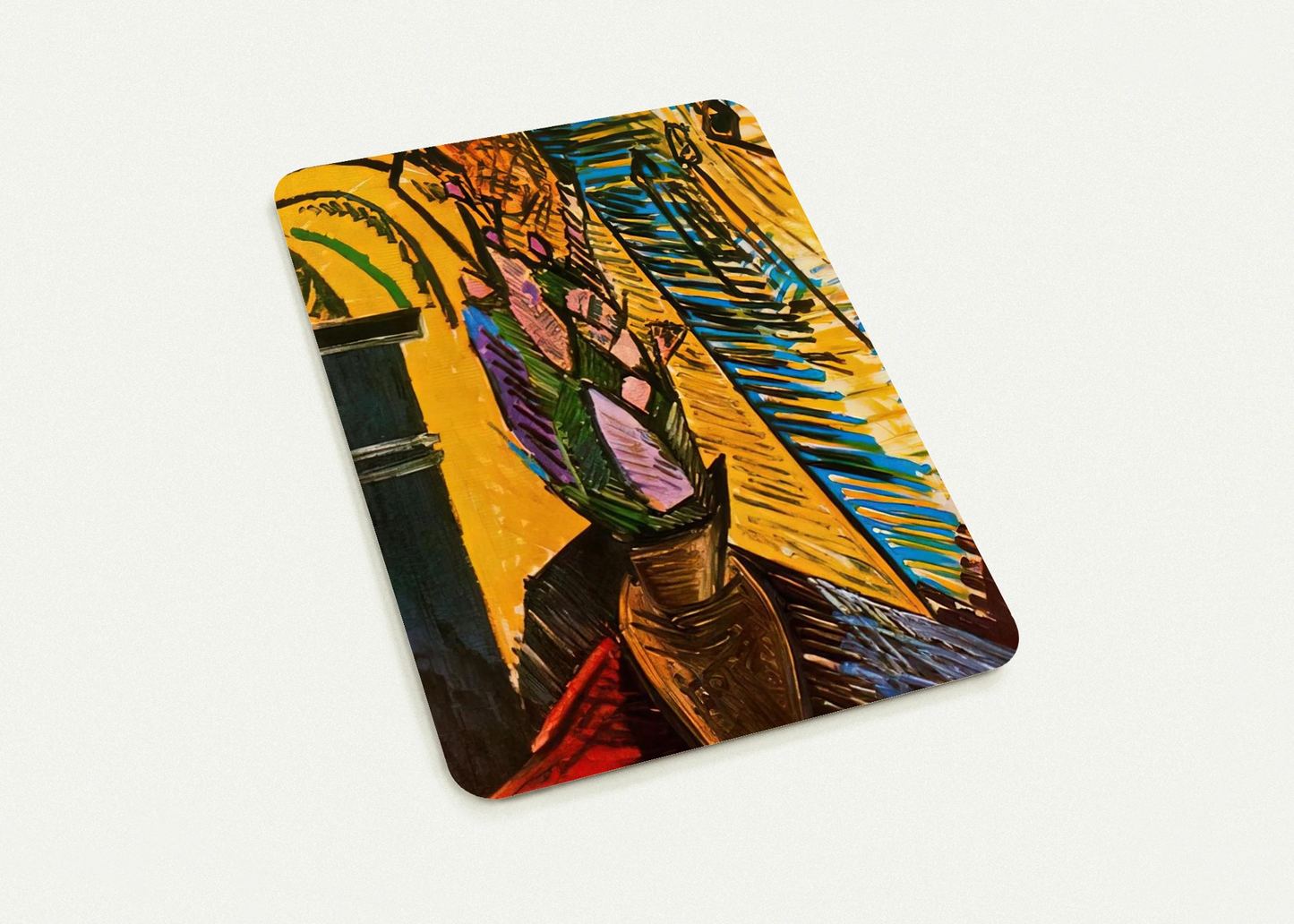Flowers on the table By Pablo Picasso Pack of 10 Post Cards | Pablo Picasso Post Cards | A6 (10.5 x 14.8 cm) - 4.1 x 5.8 inches