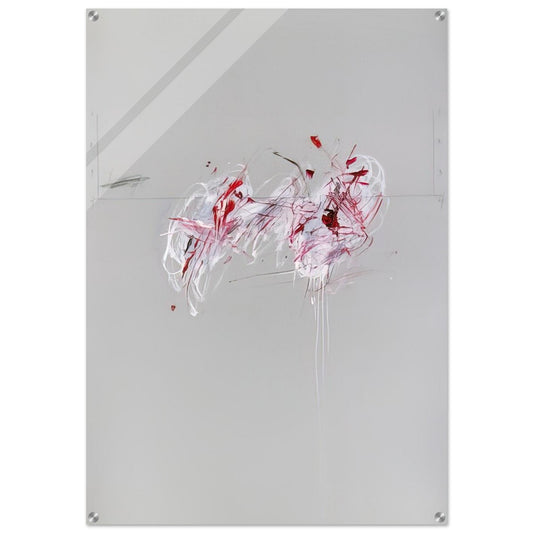 Nine Discourses on Commodus, Part II - Cy Twombly Acrylic Print - 70x100 cm / 28x40″ inches | Cy Twombly Wall Art | Cy Twombly Prints