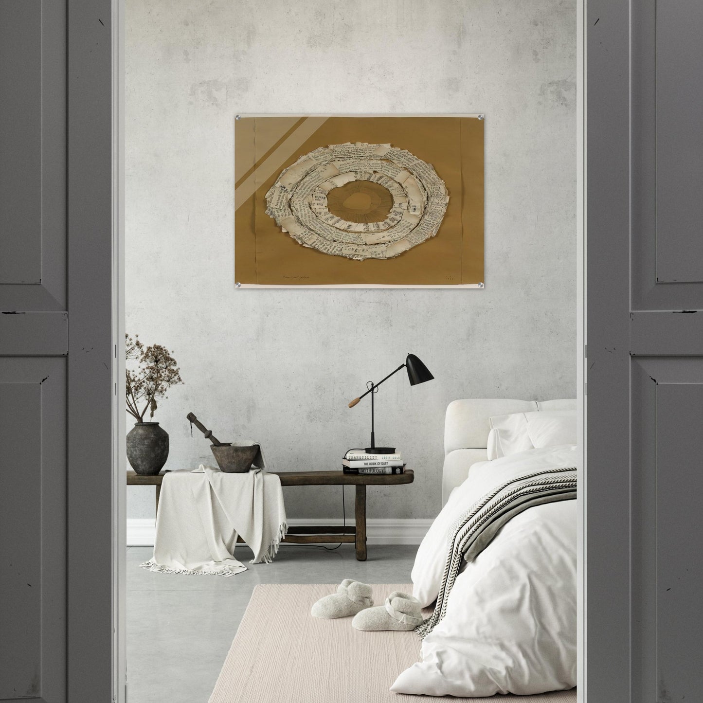 FRUITFUL PLACE 1966 - Lenore Tawney Acrylic Print - 70x100 cm / 28x40″ inches | Lenore Tawney Wall Art | Lenore Tawney Prints