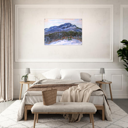 Mount Kolsaas - claude monet Acrylic Print - 70x100 cm / 28x40″ inches | claude monet Wall Art | claude monet Prints