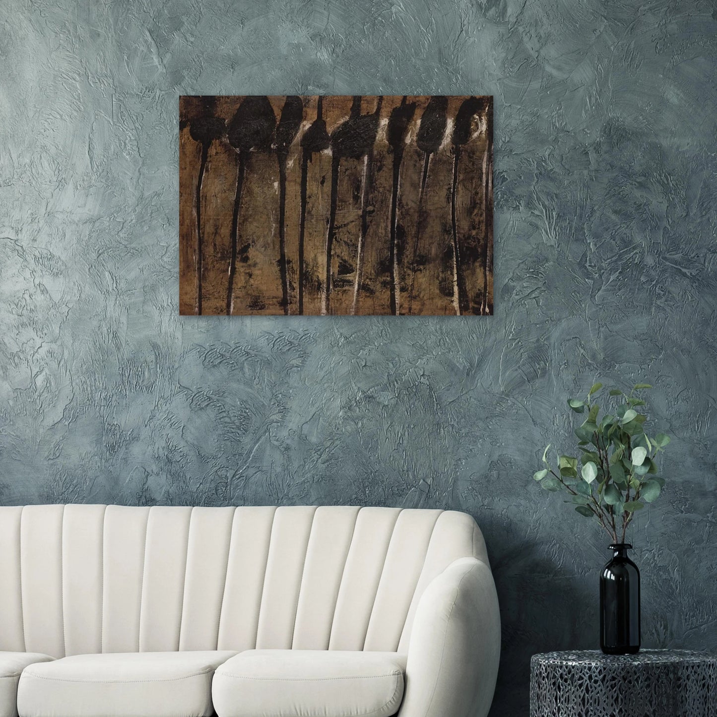 Solon I - Cy Twombly Brushed Aluminum Print - 70x100 cm / 28x40 inches | Cy Twombly Aluminum Print | Cy Twombly Prints