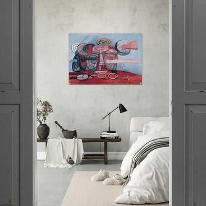 AS IT GOES - Philip Guston Acrylic Print - 70x100 cm / 28x40″ inches