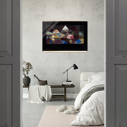 CRYSTALLINE LANDSCAPE 1929 - Paul Klee Acrylic Print - 70x100 cm / 28x40″ inches | Paul Klee Wall Art | Paul Klee Prints