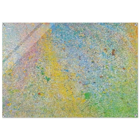 Milky Way - 1966 - Walasse Ting Acrylic Print - 70x100 cm / 28x40″ inches