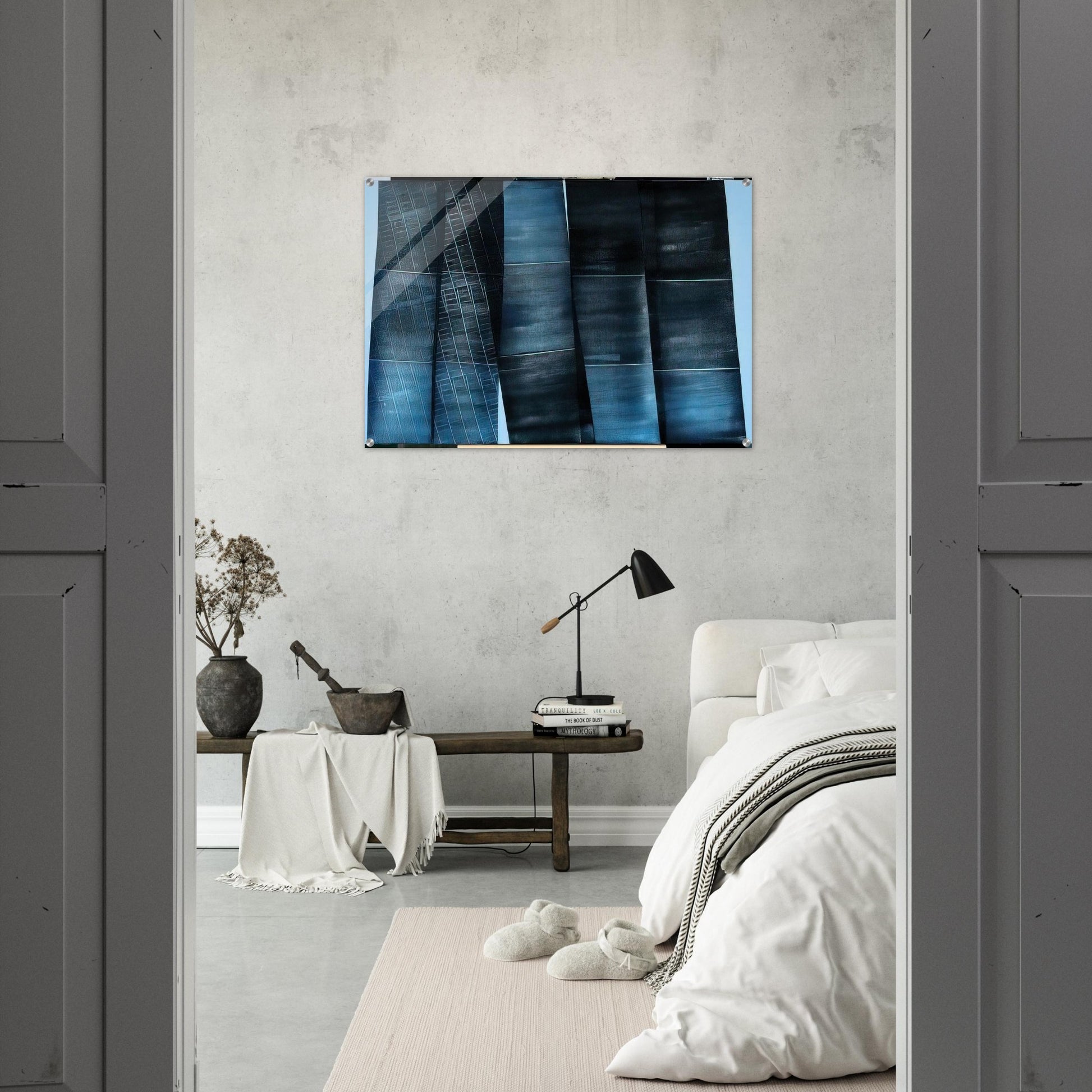 Untitled - 1976 - Hans Hartung Acrylic Print - 70x100 cm / 28x40″ inches | Hans Hartung Wall Art | Hans Hartung Prints