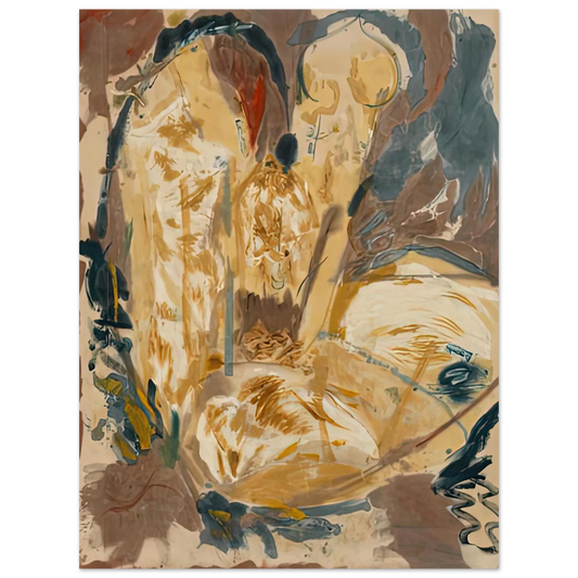 Helen Frankenthaler - Giralda, 1956- Wall Art - 21x29.7 cm / 8x12" - Fine Art Poster - -