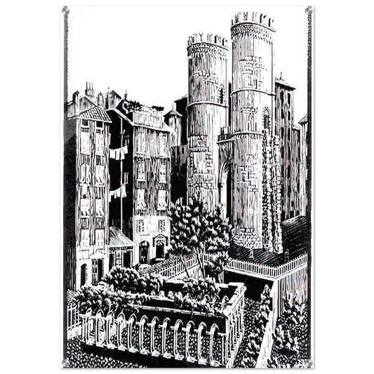 ESCHER (25) - MC Escher Acrylic Print - 70x100 cm / 28x40″ inches | Maurits Cornelis Escher Prints