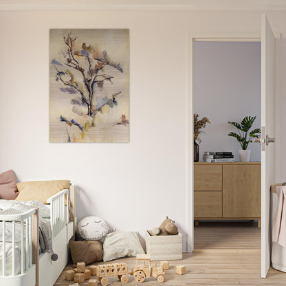 The Oak - Paul Cézanne Brushed Aluminum Print - 70x100 cm / 28x40 inches | Paul Cézanne Aluminum Print | Paul Cézanne Prints