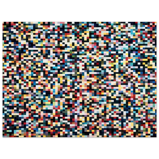 Gerhard Richter - 4096 COLOURS 1974 Fine Art Poster - Default Title