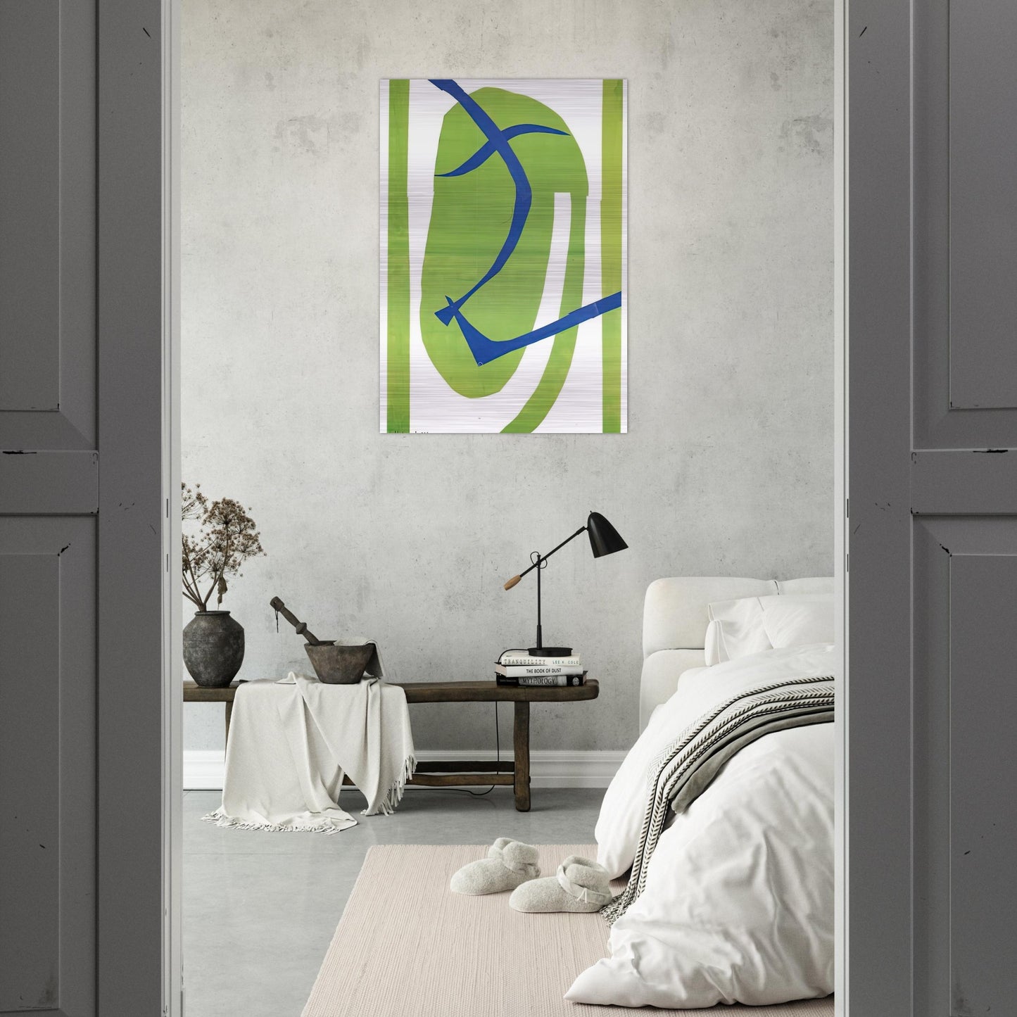 JAPANESE MASK 1950 - Henri Matisse Brushed Aluminum Print - 70x100 cm / 28x40 inches | Henri Matisse Aluminum Print | Henri Matisse Prints
