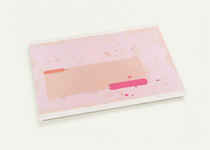 Orange, Pink - 1971 By John Hoyland Pack of 10 Post Cards | John Hoyland Post Cards | A6 (10.5 x 14.8 cm) - 4.1 x 5.8 inches