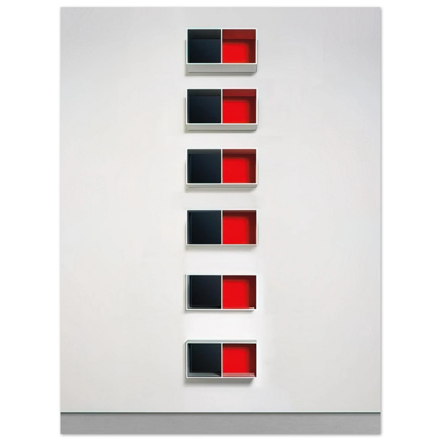 Donald Judd - Untitled Menziken 88-16 - 1988 Fine Art Poster - Default Title