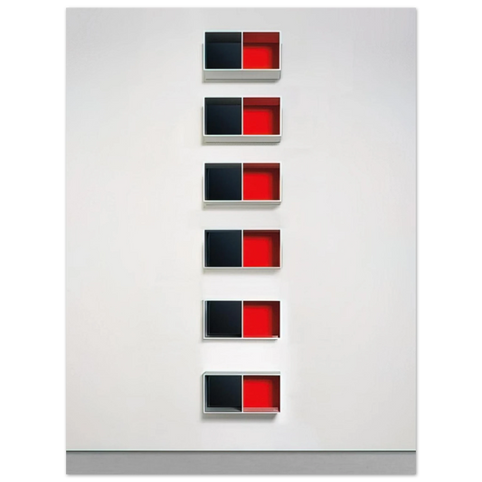 Donald Judd - Untitled Menziken 88-16 - 1988 Fine Art Poster - Default Title
