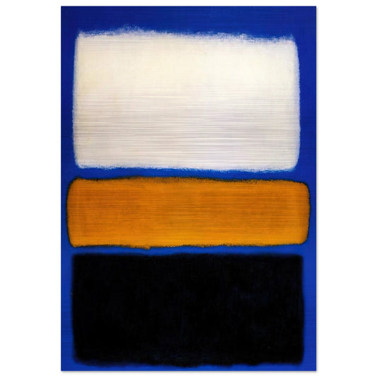 No. 16 - 1961 - Mark Rothko Brushed Aluminum Print - 70x100 cm / 28x40 inches | Mark Rothko Aluminum Print | Mark Rothko Prints