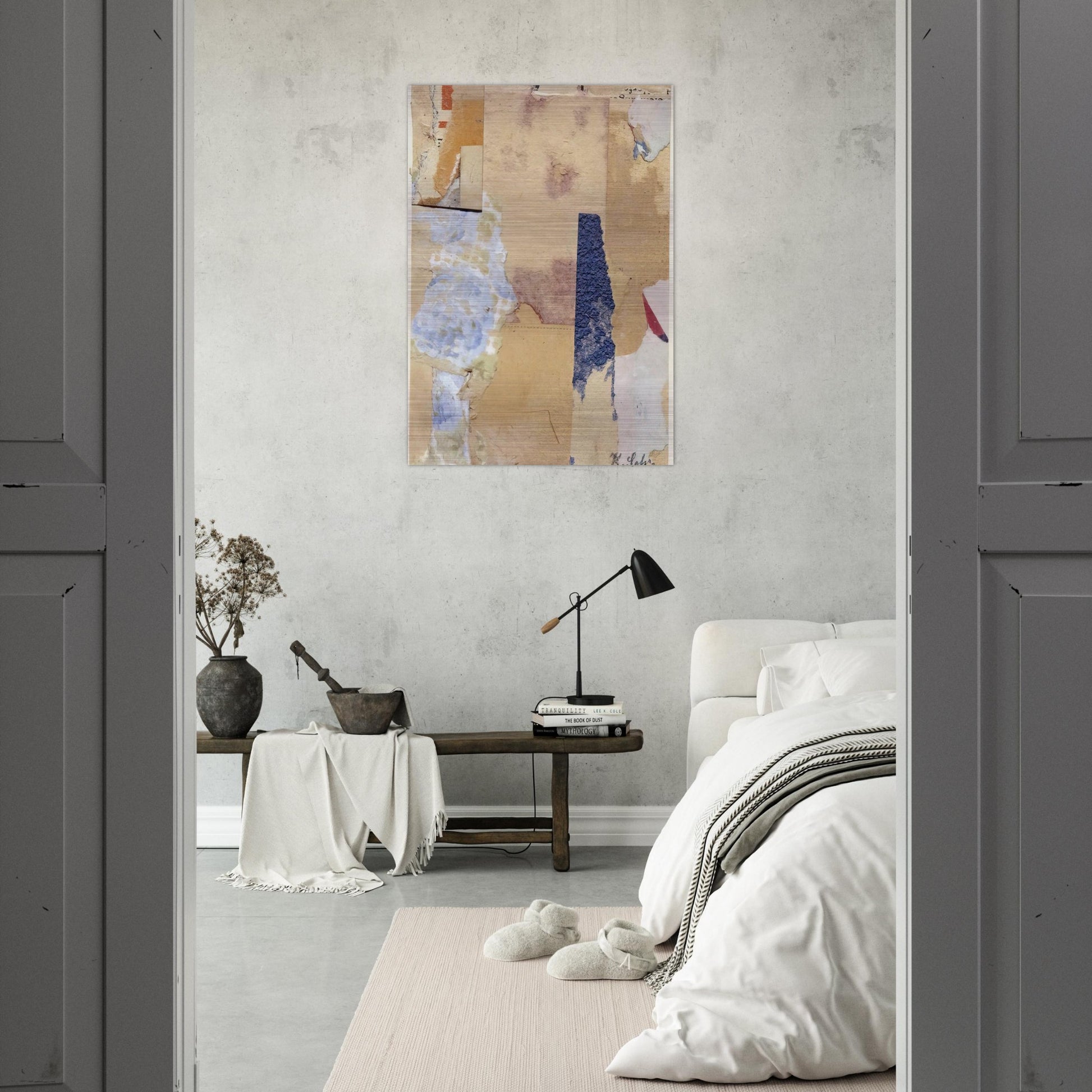 APHORISM 1923 - Kurt Schwitters Brushed Aluminum Print - 70x100 cm / 28x40 inches | Kurt Schwitters Aluminum Print | Kurt Schwitters Prints